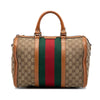 Gucci Medium GG Canvas Web Joy Boston Bag Secondhand