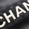 Chanel Lambskin Embossed Camellia Logo Tote Secondhand