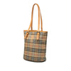 Burberry House Check Canvas Bucket Bag Secondhand