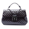 Chanel Quilted Glazed Calfskin Mademoiselle Lock Kelly Flap Secondhand