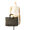 Secondhand Fendi Large Zucca Canvas Twins Tote