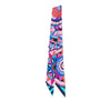 Hermès Rose De Compas Silk Twilly Scarf Secondhand