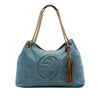 Gucci Medium Denim Soho Chain Tote Secondhand