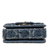 Secondhand Dior Mini Tweed Cannage Jolie Top Handle Bag
