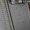 LOEWE Small Raffia and Leather Gate Top Handle Bag Secondhand