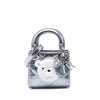 Dior Micro Metallic Patent Cannage Bear Lady Dior Secondhand