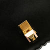 Fendi Small Scalloped Leather Kan I Crossbody Secondhand