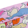 Hermès Mille Et Un Lapins Silk Twilly Scarf Secondhand