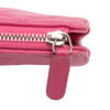 Chanel Quilted Caviar CC Enamel Double Zip Clutch Secondhand