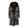 Secondhand Gianfranco Ferré Rabbit and Fox Fur Coat 