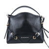 Givenchy Voyeux Leather 2Way Shoulder Bag in Black Secondhand