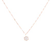 Collection Privée Rose Gold (18k) chain and pendant set with 11 natural diamonds Secondhand