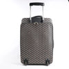 Goyard Trolle PM PVC x Leather Travel Bag in Brown Secondhand