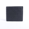 Gucci Guccissima 212185 Leather Compact Wallet in Black Secondhand
