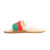 Gucci Interlocking G Rubber Sandals in Ivory 655265, Size 44 EU Secondhand