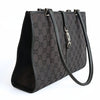 Gucci vintage Jackie shoulder bag in black canvas and leather