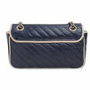 Gucci small leather Marmont shoulder bag blue