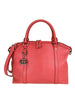 Gucci shoulder bag in coral red leather