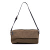Fendi Canvas Flap Shoulder Bag Secondhand