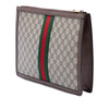 Gucci GG Supreme Web Ophidia Clutch Secondhand