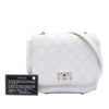 Chanel Small Stitched Calfskin Covered CC Flap Secondhand