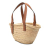 LOEWE Small Raffia Anagram Basket Tote Secondhand