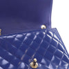Chanel CC Quilted Patent Square Flap Secondhand