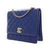 Chanel CC Quilted Patent Square Flap Secondhand