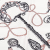 Hermès Les Cles Silk Scarf 90 Secondhand