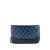 Secondhand Chanel Bicolor Quilted Aged Calfskin Gabrielle Wallet On Chain