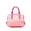 Secondhand Miu Miu Bicolor Goatskin Madras Bowler Bag