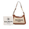 Balmain Canvas B Army Logo Shoulder Bag Secondhand