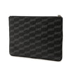 Balenciaga BB Monogram Coated Canvas Wristlet Clutch Secondhand