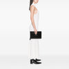 Balenciaga BB Monogram Coated Canvas Wristlet Clutch Secondhand