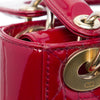 Dior Mini Patent Cannage Lady Dior Secondhand