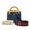 Secondhand Gucci Small Calfskin Bamboo Diana Satchel