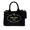 Prada Small Canvas Canapa Logo Tote Secondhand