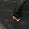 Secondhand Chanel CC Stitched Calfskin Turnlock Vanity Case
