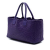Bottega Veneta Medium Lambskin Intreccio Cabat Tote Secondhand