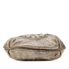 Bottega Veneta Metallic Intrecciato Trimmed Cervo Deerskin Illusion Shoulder Bag Secondhand