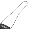 Celine Smooth Calfskin Logo Triangle Crossbody Secondhand