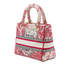 Secondhand Dior DiorAmour Medium Embroidered Canvas Royale Lady D Lite