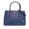 Prada Small Saffiano Lux Galleria Double Zip Satchel Secondhand