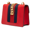 Gucci Mini Calfskin Web Sylvie Chain Satchel Secondhand
