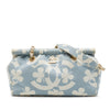 Chanel CC Clover Printed Canvas Shoulder Bag Secondhand