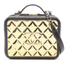 Chanel Medium Lambskin Golden Plate Vanity Case Secondhand