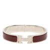 Hermès Narrow Enamel Clic H Bracelet PM Secondhand