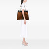 Gucci Large Suede Web Rajah Tote Secondhand