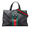 Secondhand Gucci Large Calfskin Dionysus Web Top Handle Bag