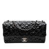 Chanel Jumbo Patent Embossed Lucky Symbols Flap Secondhand